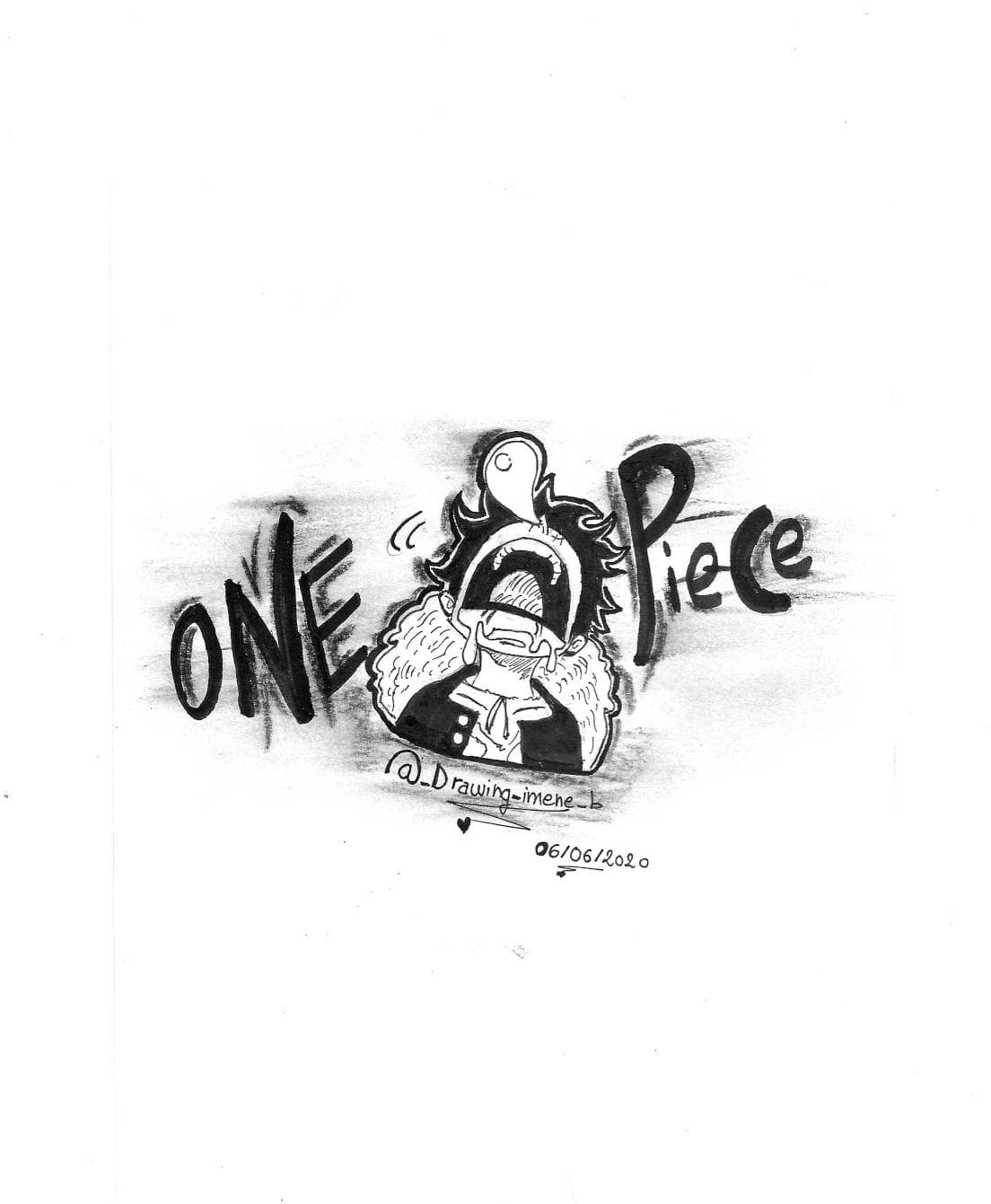 Logo Onepiece, dessin manga 2019