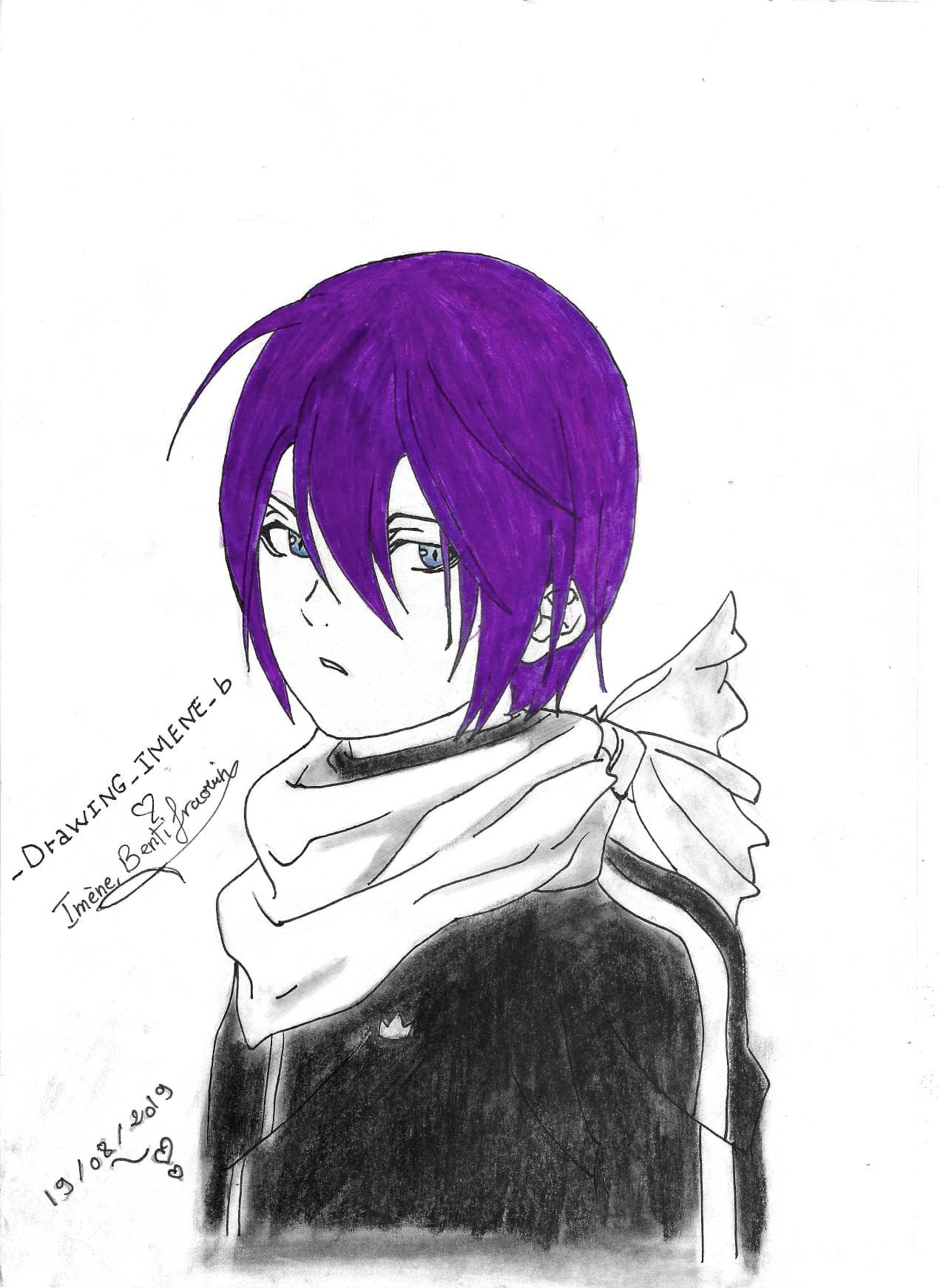 Yato Noragami, dessin manga 2019