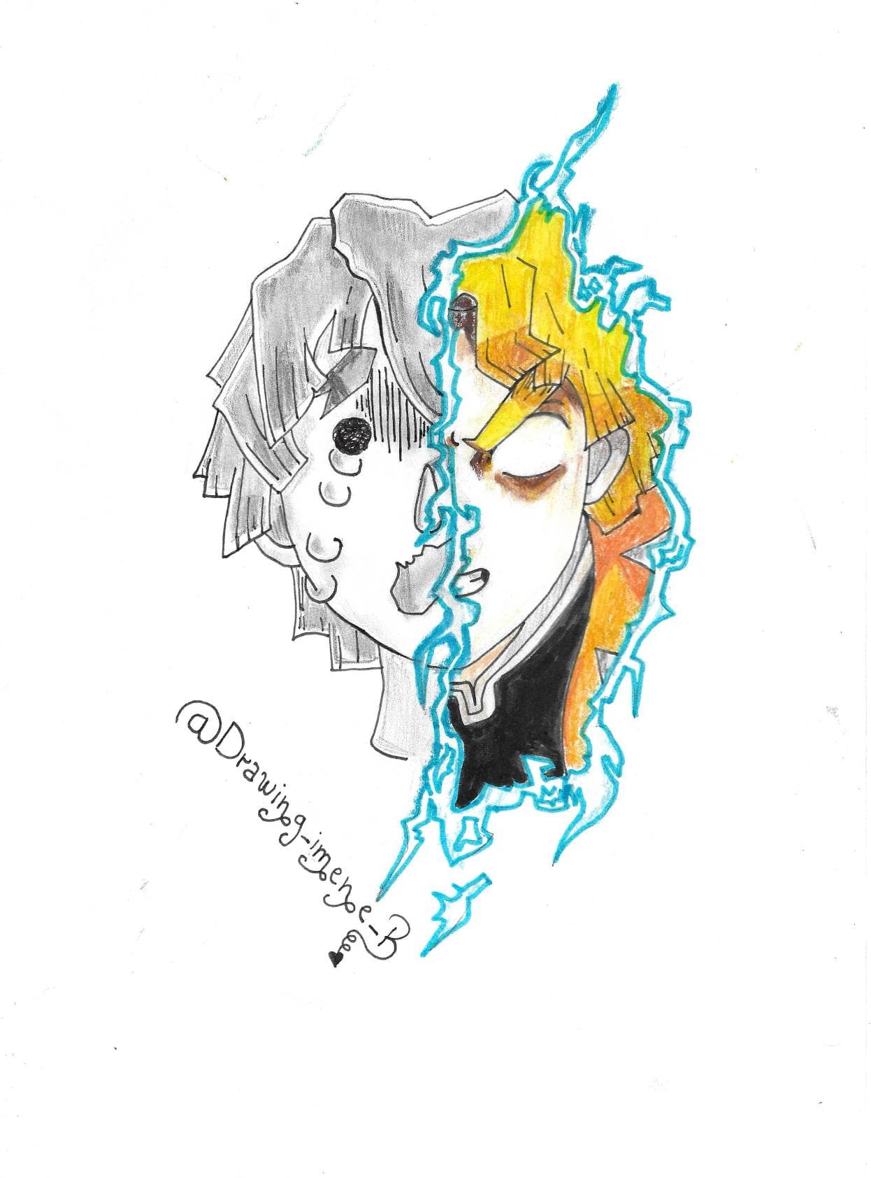 Zenitsu Eveil, dessin manga 2019