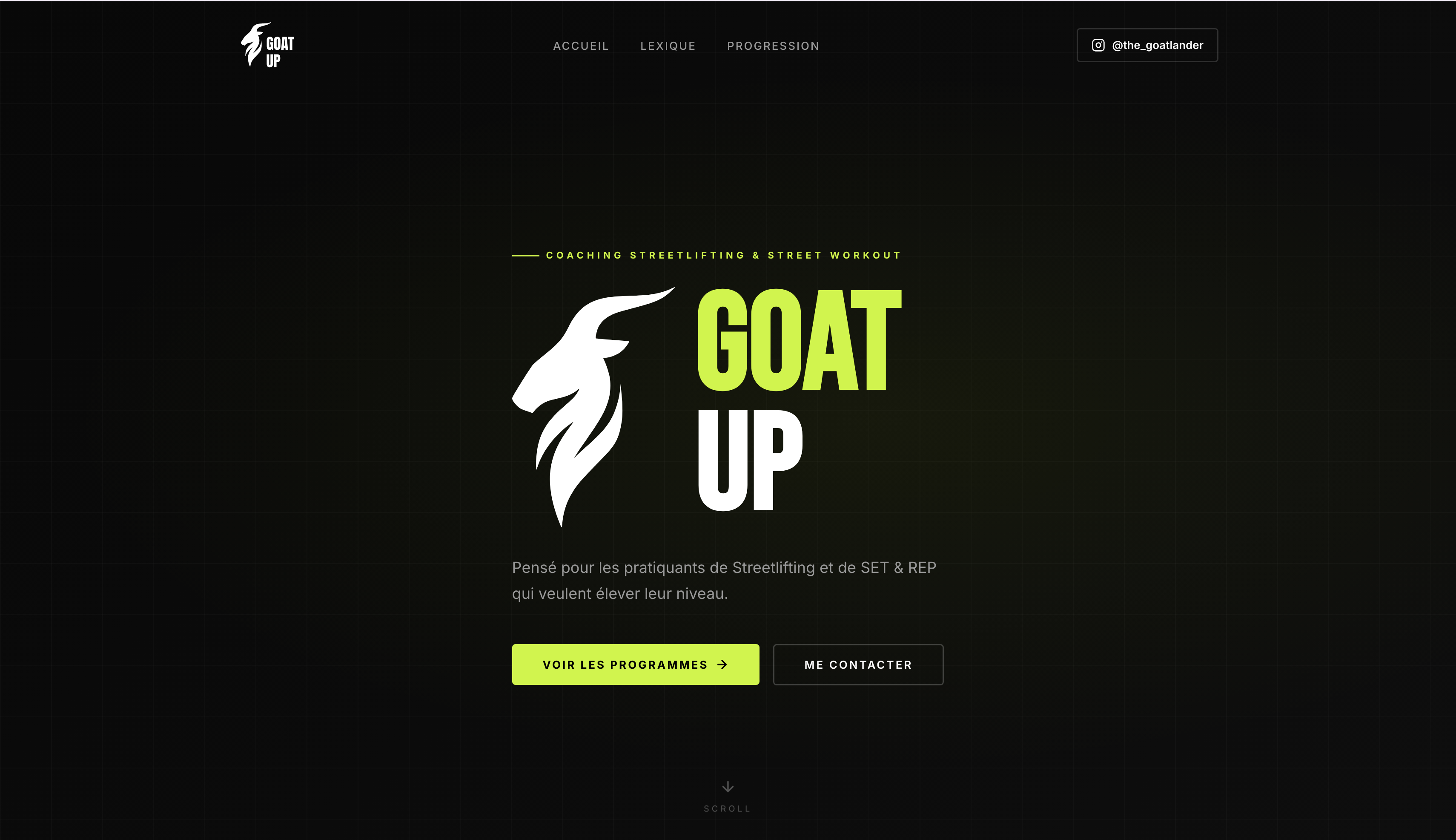 Aperçu de GoatUp